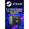 Steam Random Premium 5 Keys [GLOBAL]